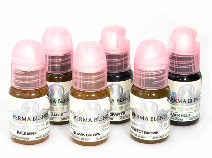 Преимущества пигменты Perma Blend для перманентного макияжа