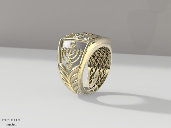 Стильные мужские кольца